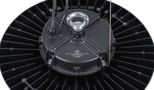 LED Hallenstrahler AML-GE2 mit 400W, von oben gesehen