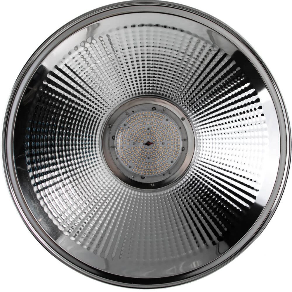 Design LED Hallenstrahler AML-HB mit Schirm und sichtbarer LED Linse